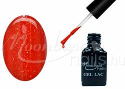 Moonbasanails One step géllakk 5ml #215 Csillámos piros
