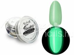 MoonbasaNails Fusion Acrylgel Luminous tégelyes 30g #025 Zöld