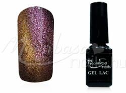 Moonbasanails Tiger eye géllakk 5ml #833 csillámos flamingórózsaszín