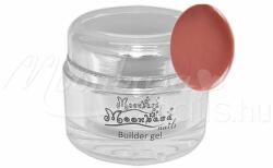 MoonbasaNails Építő zselé - Elastic hard 30g #066 Mélybarna