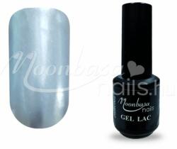 Moonbasanails Metál géllakk 5ml #501 Fehér ezüst