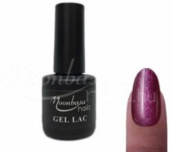 Moonbasanails Géllakk 6ml #105 Csillámos sötétlila