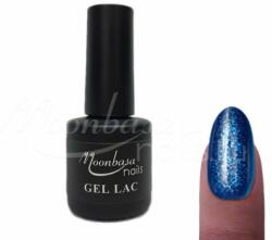 Moonbasanails Géllakk 6ml #101 Csillámos király kék