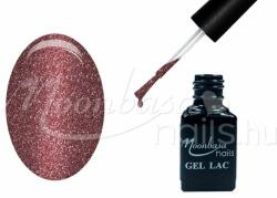Moonbasanails One step géllakk 5ml #143 Csillámos padlizsánlila