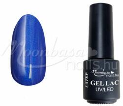 Moonbasanails 3step géllakk 4ml #213 Kobaltkék