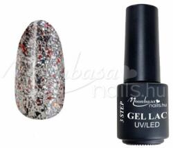 Moonbasanails 3step géllakk 4ml #115 Csillámszikra