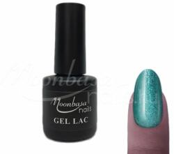 Moonbasanails Géllakk 6ml #030 Csillámos türkiz