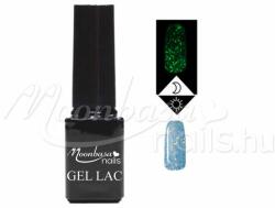 Moonbasanails Foszforeszkáló géllakk 5ml #633 Csillámos kék