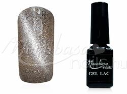 Moonbasanails Tiger eye géllakk 5ml #844 Ezüstősz
