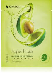 KORIKA SuperFruits Avocado - Nourishing Sheet Mask mască textilă nutritivă Avocado 25 g