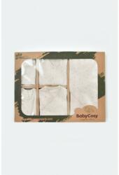 BabyCosy Set de 10 piese pentru nou nascut - 100% bumbac organic - Crem cu buline, BabyCosy (BC-CSY5110)