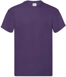 Fruit of the Loom Férfi póló Rövid ujjú Fruit of the Loom Original Full Cut T-Shirt - M, Lila