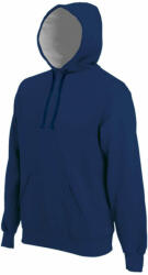 Kariban Uniszex kapucnis pulóver Kariban KA443 Hooded Sweatshirt -XL, Navy