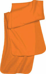 K-UP Uniszex sál K-UP KP878 Fleece Scarf -Egy méret, Orange