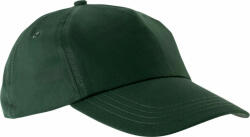 K-UP Uniszex sapka K-UP KP034 First - 5 panel Cap -Egy méret, Forest Green