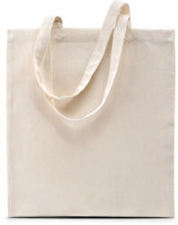 Kimood Uniszex táska Kimood KI0223 Basic Shopper Bag -Egy méret, Natural