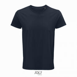 SOL'S Férfi póló SOL'S SO03582 Sol'S Crusader Men - Round-neck Fitted Jersey T-Shirt -L, French Navy