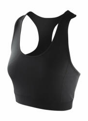 Result Női ujjatlan top Result Women's Impact Softex Crop Top S (10), Fekete