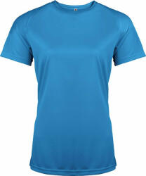 Proact Női póló Proact PA439 Ladies' Short-Sleeved Sports T-Shirt -L, Aqua Blue