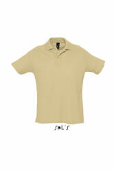 SOL'S Férfi galléros póló SOL'S SO11342 Sol'S Summer Ii - Men'S polo Shirt -2XL, Sand