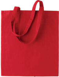 Kimood Uniszex táska Kimood KI0223 Basic Shopper Bag -Egy méret, Red