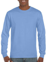 Gildan Uniszex póló Hosszú ujjú Gildan Ultra Cotton Adult T-Shirt LS - L, Karolina kék