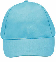 SOL'S Uniszex sapka SOL'S SO88119 Sol'S Buzz - Five panel Cap -Egy méret, Atoll Blue