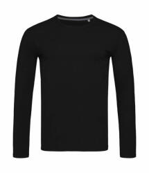 Stedman Férfi hosszú ujjú felső Stedman Clive Long Sleeve L, Opál fekete