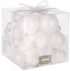 SPRINGOS Karácsonyfadísz Szett - Fehér - 37 db (CA0146)