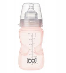 LOVI Lovi, Trends, biberon din plastic cu tetina dinamica, Pink, 250 ml