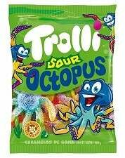 Trolli 100G Cukros Octopus Sour (T23000574)