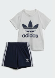 adidas Set tricou și pantaloni scurți sport Trefoil Shorts Tee Set IB8638 Albastru Regular Fit