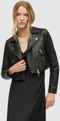 AllSaints bőrdzseki női, fekete, átmeneti - fekete 34 - answear - 129 990 Ft