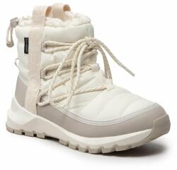 The North Face Cizme de zăpadă The North Face Thermoball Lace Up Wp NF0A5LWD32F1 Gardenia White/Silver Grey