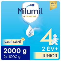 Milumil 4 Vanília ízű Junior ital 2 éves kortól 2x 1000 g (2000 g)