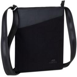 RIVACASE 8509 Canvas Crossbody Black (4260403579183)