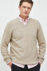 GAP gyapjúkeverék pulóver könnyű, férfi, bézs - bézs M