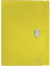 Leitz Recycle karbonsemleges PP zárható iratvédő mappa A4 sárga (46220015)