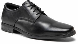 Clarks Pantofi Clarks Howard Walk 261612857 Black Leather Bărbați