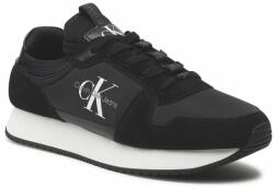 Calvin Klein Jeans Sneakers Calvin Klein Jeans Runner Sock Laceup Ny-Lth YM0YM00553 Black 01H Bărbați