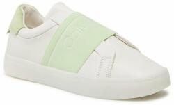 Calvin Klein Sneakers Calvin Klein Clean Cupsole Slip On-He HW0HW01416 Marshmallow/Spirit Green 01U