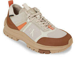 Calvin Klein Jeans Sneakers Calvin Klein Jeans Hiking Lace Up Low Cor YM0YM00801 Plaza Taupe/Eggshell/Brown Sugar 0HI Bărbați