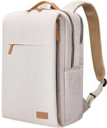 Dollcini Multifunkciós Laptophátizsák - Vízálló, Ergonomikus, 15, 6 Laptophoz, Több színben - Fehér (427272)