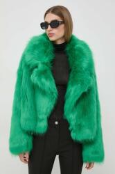 Patrizia Pepe rövid kabát női, zöld, átmeneti, oversize - zöld 34