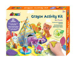 AVENIR Kit de activitati cu creioane colorate - La picnic (BTS216020)