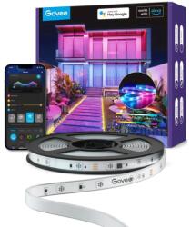 Govee Banda LED Profesionala Govee H6172 RGBIC, 10m, IP65, Sincronizare Muzica, Wi-Fi Bluetooth, Exterior, Google Assistant Alexa (H6172) - esell