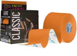  Banda kinesiologica premium portocaliu, 5cm x 5m, REA Tape