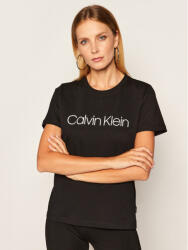 Calvin Klein Póló Core Logo K20K202142 Fekete Regular Fit (Core Logo K20K202142)