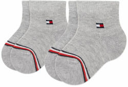 Tommy Hilfiger 2 pár hosszú szárú gyerek zokni 701220516 Szürke (701220516)