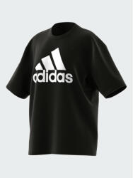 adidas Póló Essentials Big Logo Boyfriend T-Shirt HR4931 Fekete Loose Fit (Essentials Big Logo Boyfriend T-Shirt HR4931)